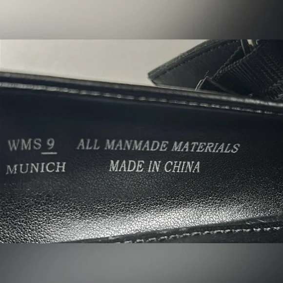 DV by Dolce Vita Black Mary Jane Flats with Silver Buckle – Size 9 NWB - Picture 9 of 10